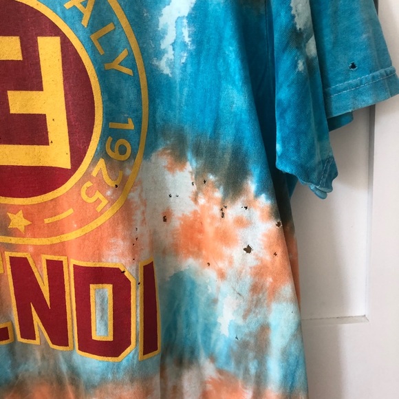 Thursdays Tie dye Fendi Shirt - Picture 7 of 7